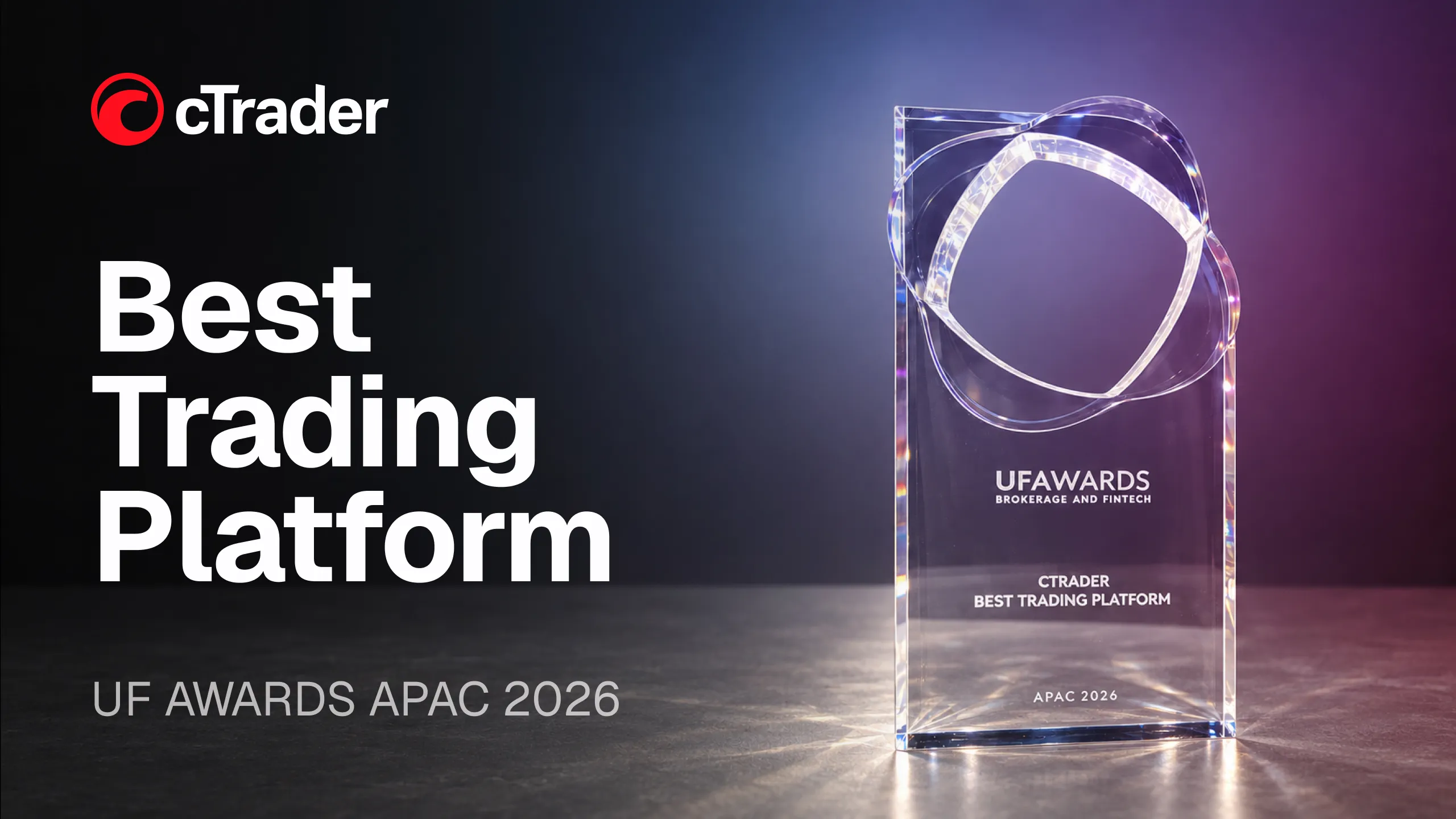 cTrader wins Best Trading Platform at iFX EXPO Asia