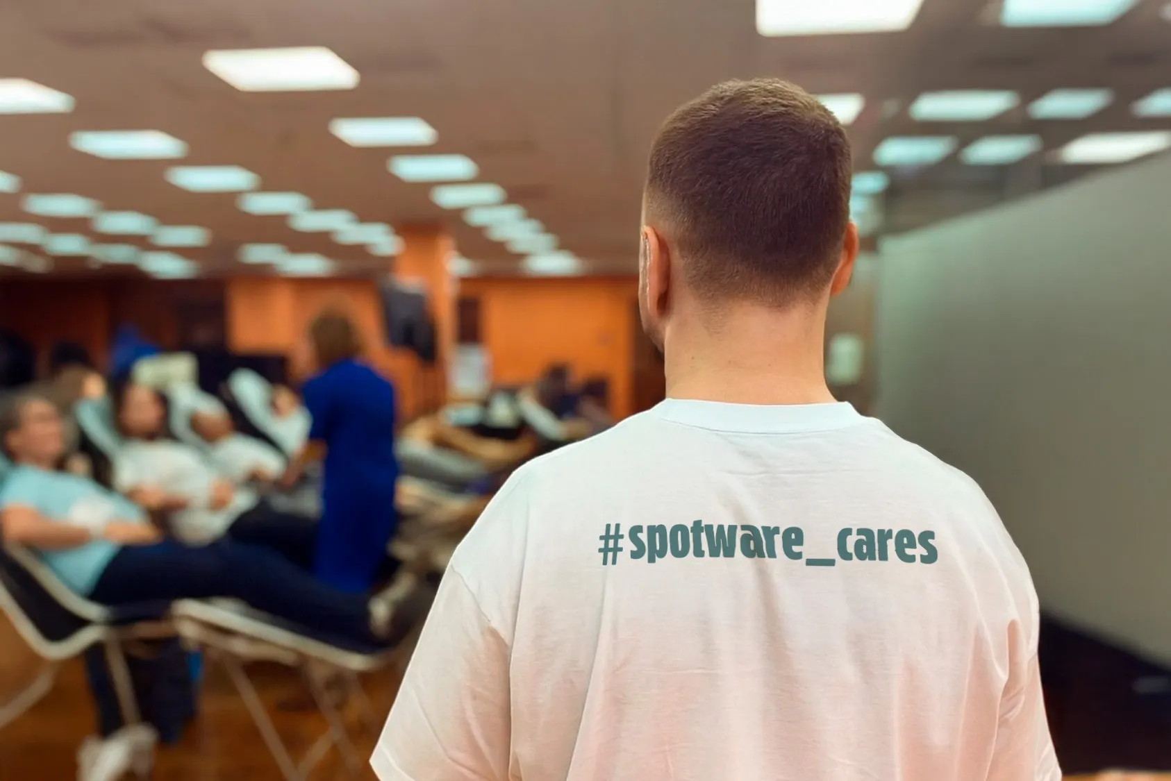 Blood Donation Drive at Spotware: Supporting Cyprus health centres