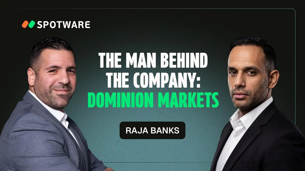 Raja Banks: The man behind Dominion Markets